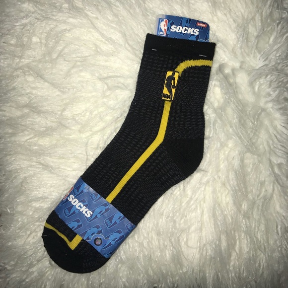 nba socks yellow